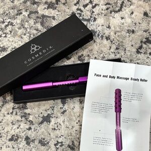 COSMEDIX Face and Body Massage Beauty Roller with Real Germanium Stones